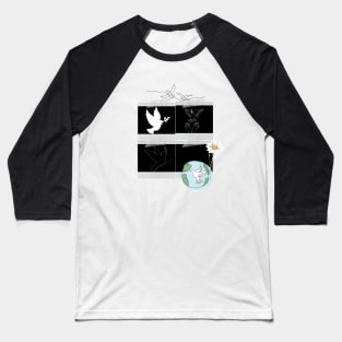 Harmony's Flight: A Celebration of Peace on Earth Baseball T-Shirt